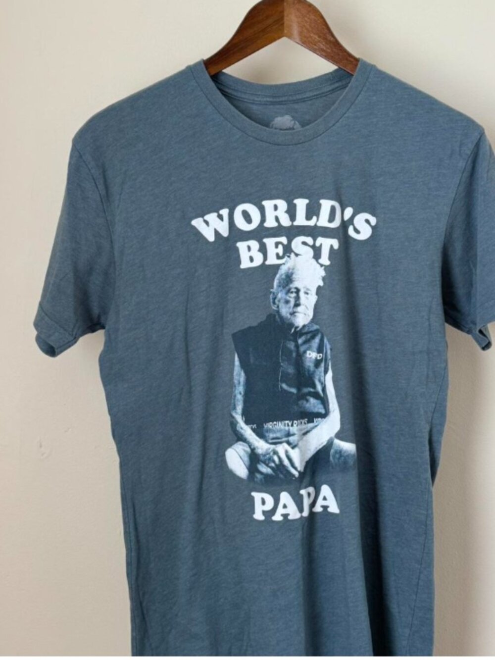 dannyduncan69 world best papa shirt- medium